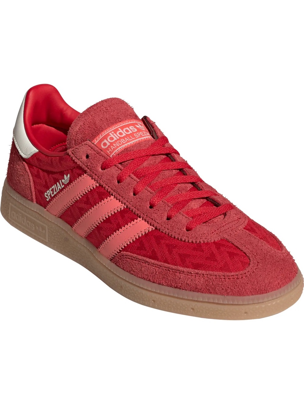 adidas Spezial Red with Pink Stripe Casual Sneaker